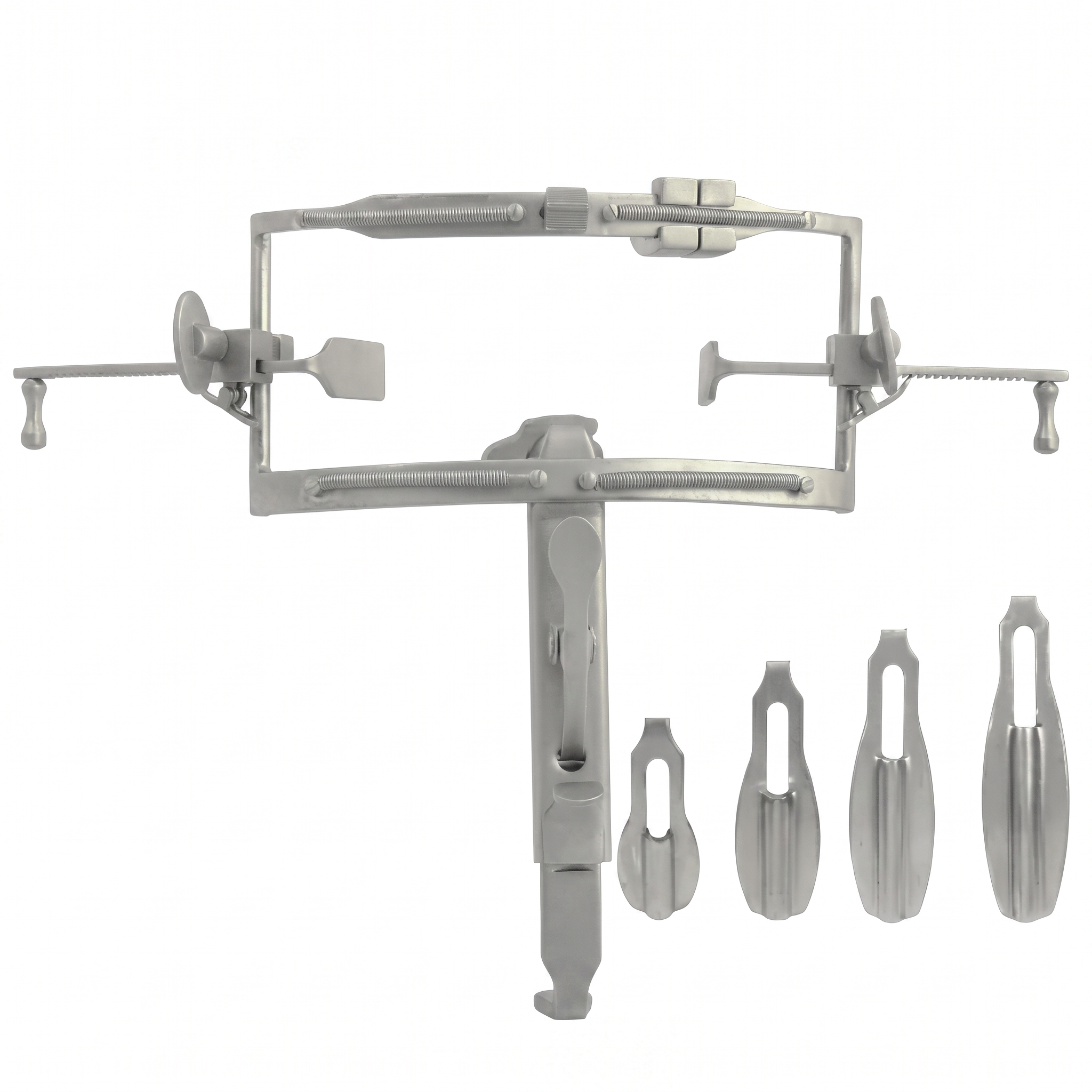 ISO13485 Certified Ent Surgery Instruments Ent Frame Mouth Gag With Customized